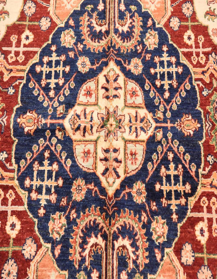 Detail image of  5' 6 x 8' 1  Hand Knotted Ariana Ziegler Rug