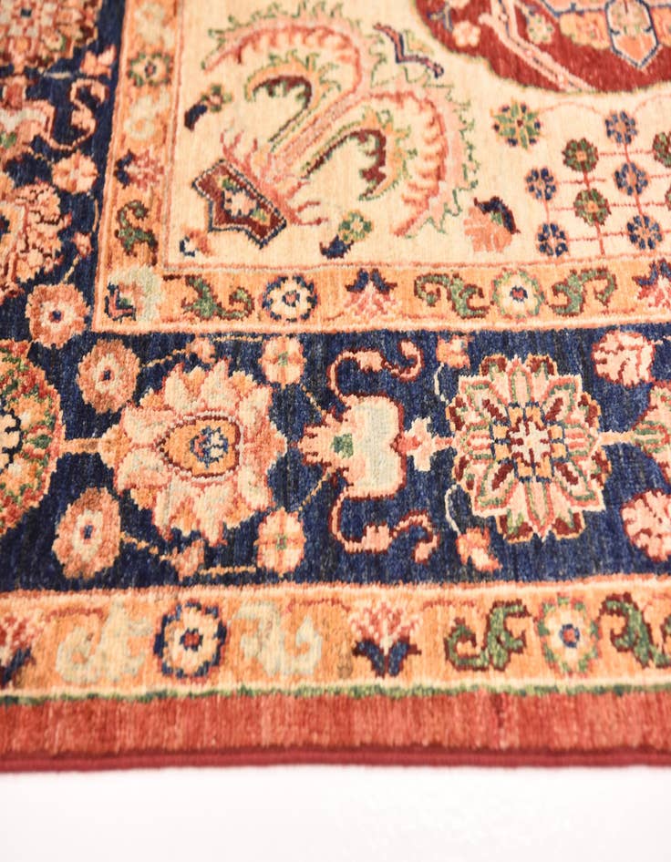 Detail image of  5' 6 x 8' 1  Hand Knotted Ariana Ziegler Rug