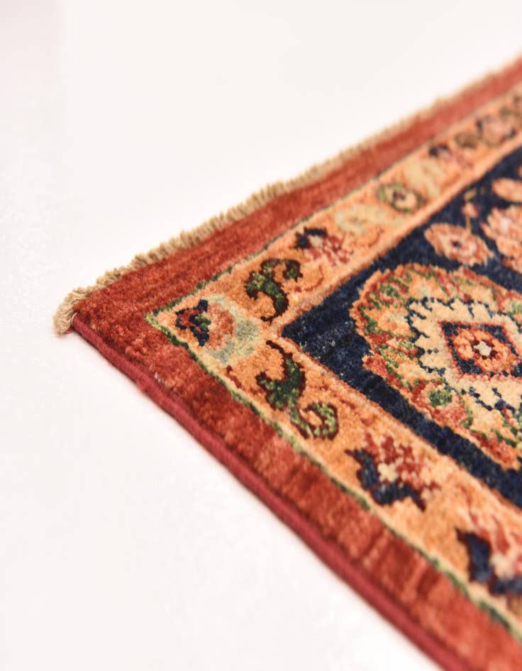 Detail image of  5' 6 x 8' 1  Hand Knotted Ariana Ziegler Rug