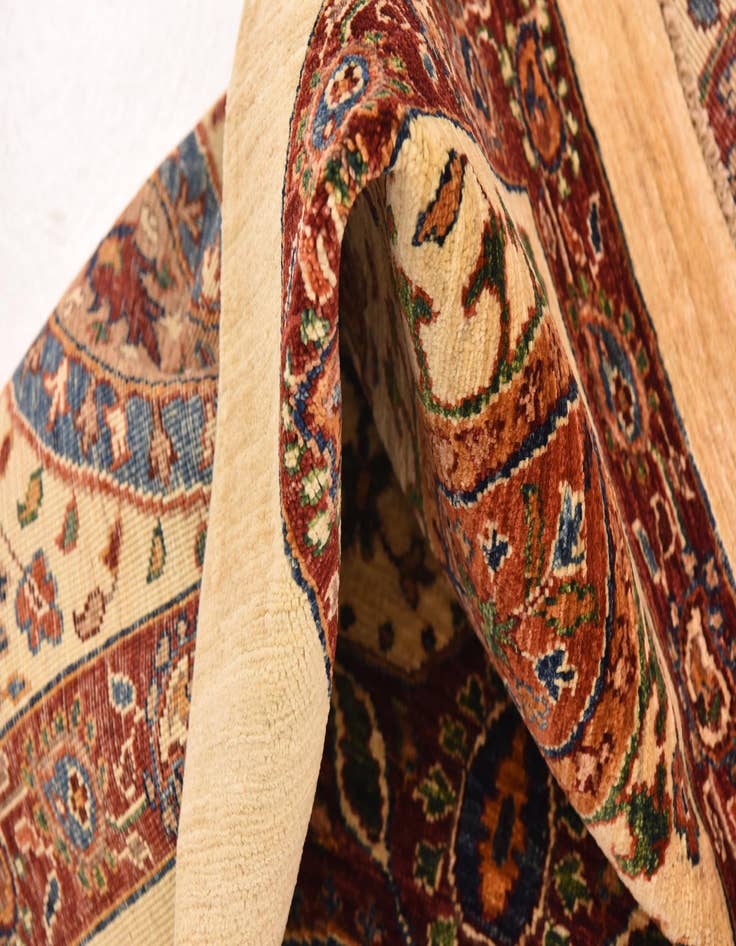 Detail image of  5' 3 x 6' 6  Hand Knotted Ariana Ziegler Rug