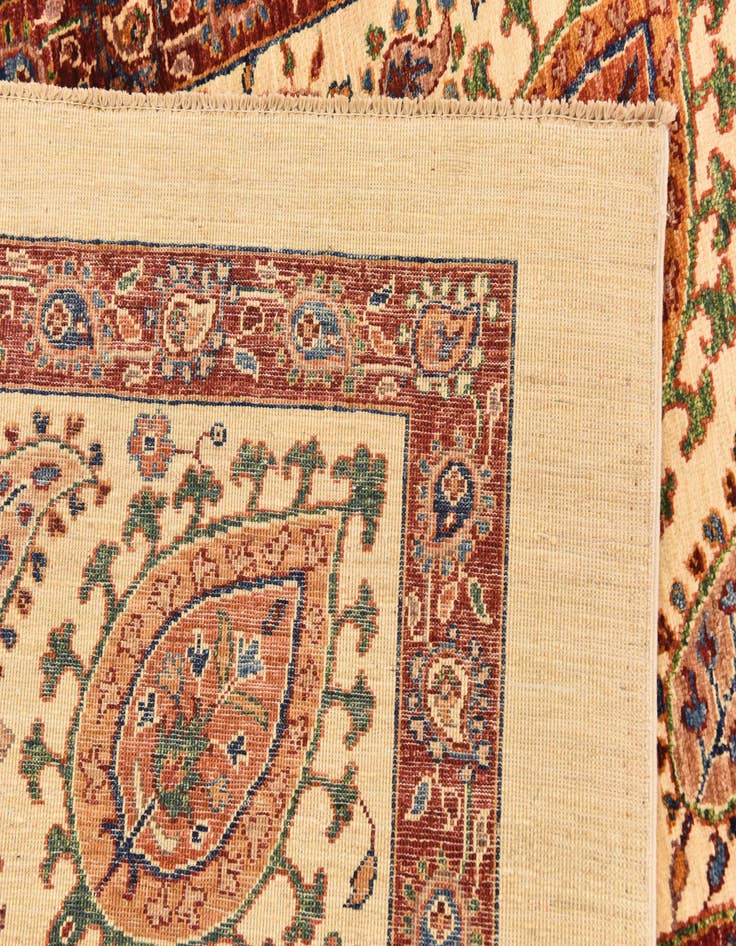 Detail image of  5' 3 x 6' 6  Hand Knotted Ariana Ziegler Rug