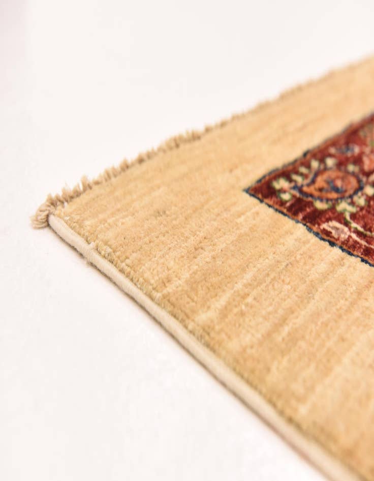 Detail image of  5' 3 x 6' 6  Hand Knotted Ariana Ziegler Rug