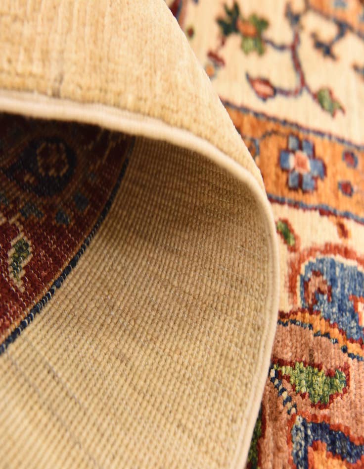 Detail image of  5' 3 x 6' 6  Hand Knotted Ariana Ziegler Rug