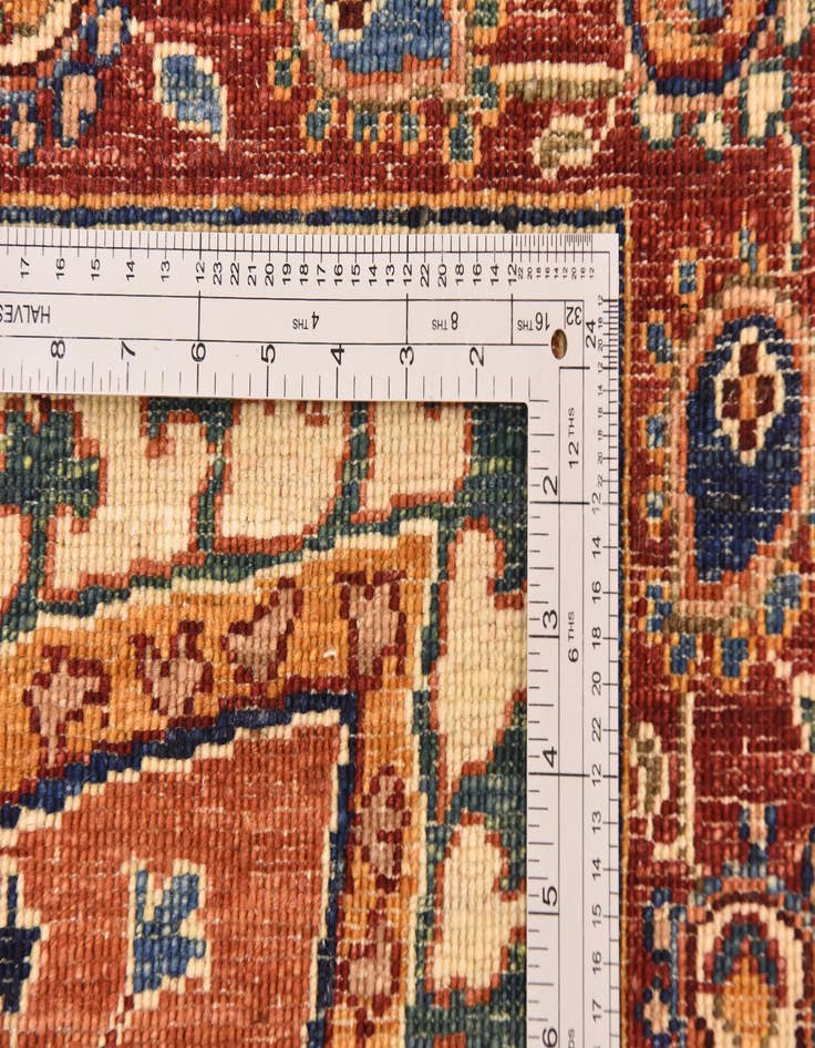 Detail image of  5' 1 x 6' 5  Hand Knotted Ariana Ziegler Rug