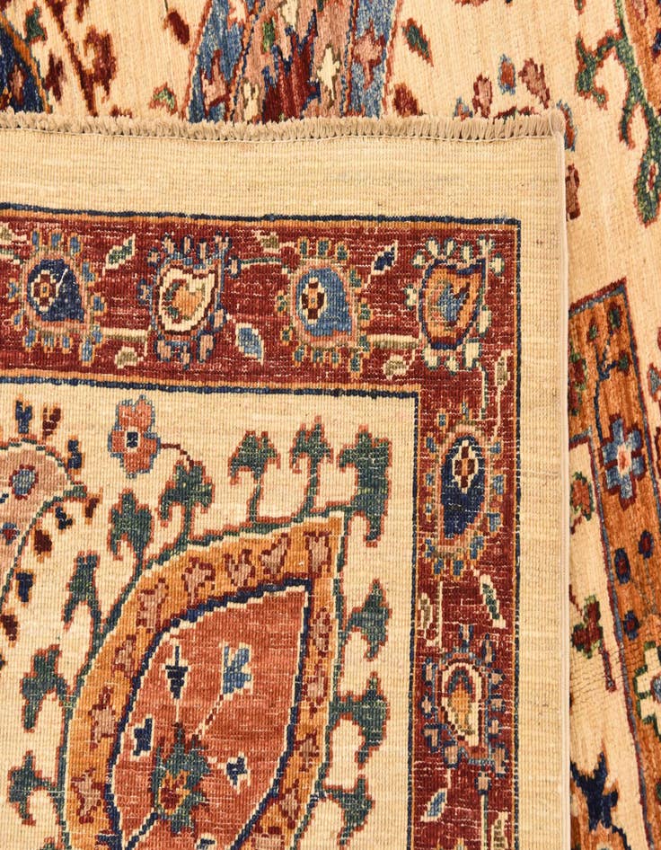 Detail image of  5' 1 x 6' 5  Hand Knotted Ariana Ziegler Rug