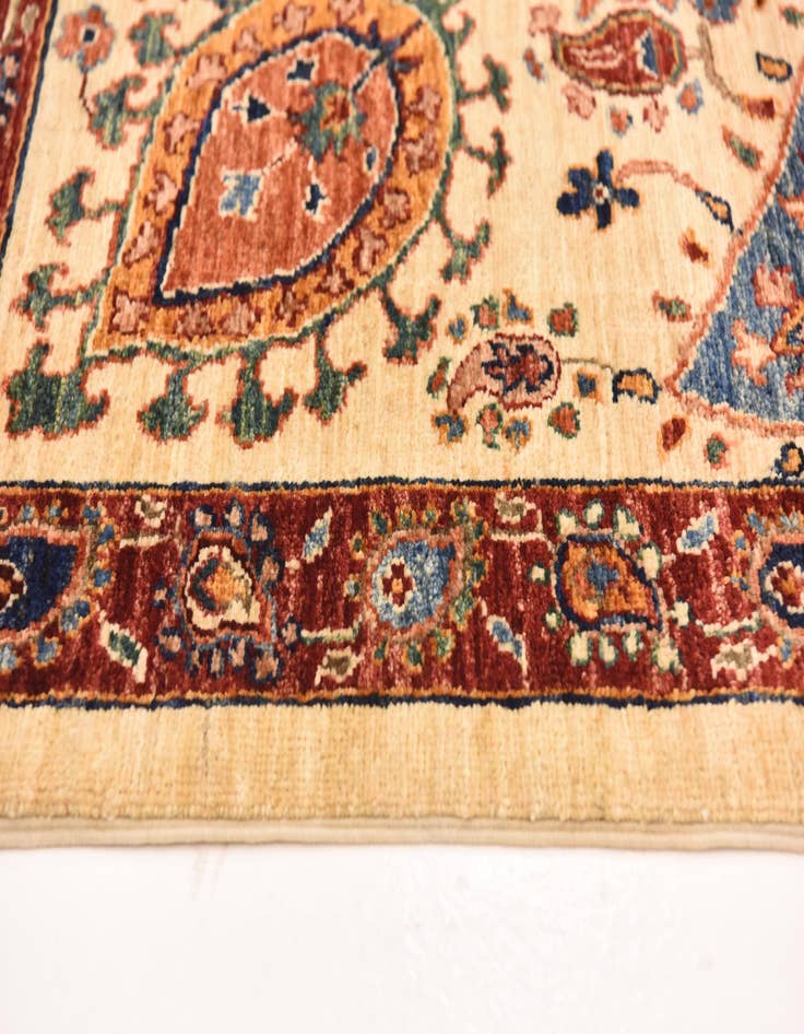 Detail image of  5' 1 x 6' 5  Hand Knotted Ariana Ziegler Rug