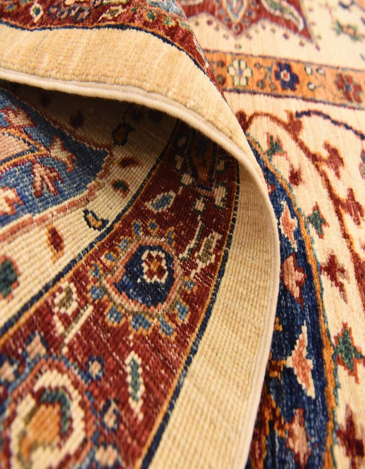 Detail image of  5' 1 x 6' 5  Hand Knotted Ariana Ziegler Rug