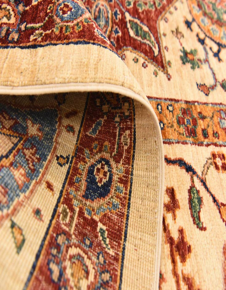 Detail image of  4' 11 x 6' 5  Hand Knotted Ariana Ziegler Rug