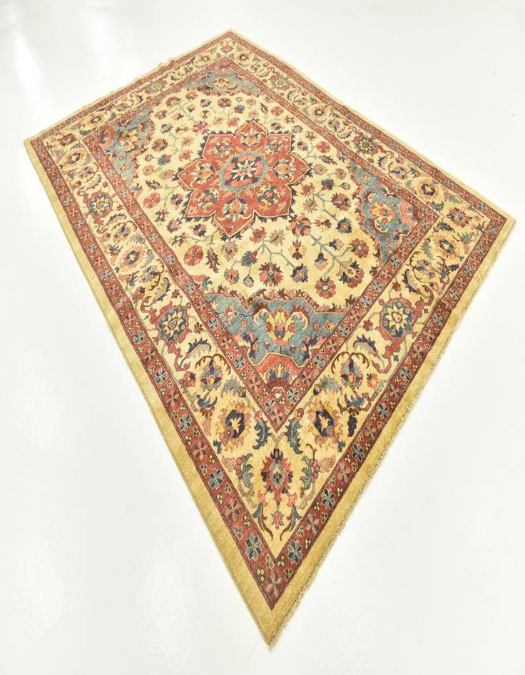 Detail image of  7' 3 x 10'  Hand Knotted Ariana Ziegler Rug