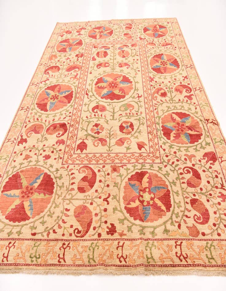 Detail image of  8' 4 x 10' 5  Hand Knotted Ariana Ziegler Rug