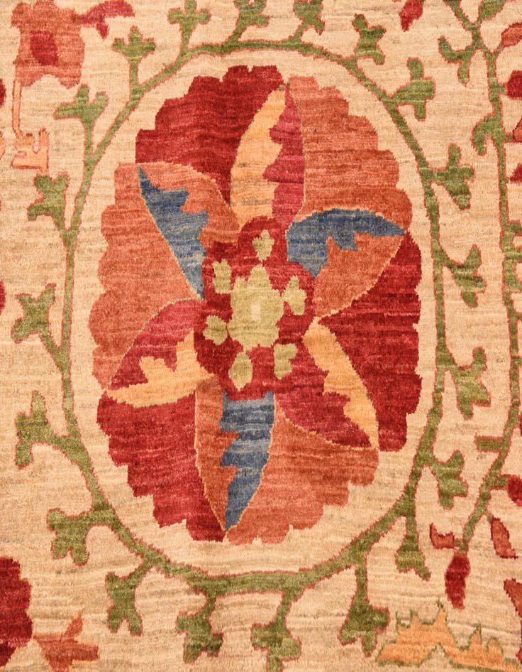 Detail image of  8' 4 x 10' 5  Hand Knotted Ariana Ziegler Rug