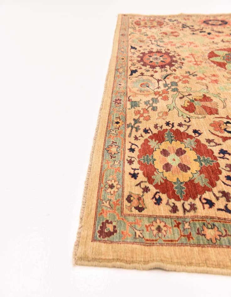 Detail image of  8' 2 x 10' 8  Hand Knotted Ariana Ziegler Rug