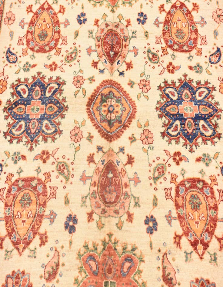 Detail image of  5' 10 x 7' 9  Hand Knotted Ariana Ziegler Rug