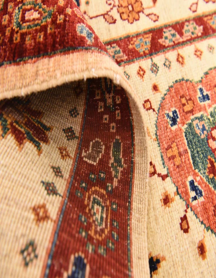 Detail image of  5' 9 x 8' 2  Hand Knotted Ariana Ziegler Rug