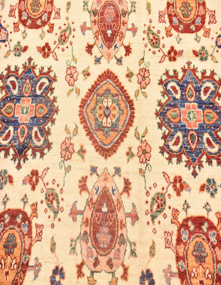 Detail image of  5' 9 x 8' 2  Hand Knotted Ariana Ziegler Rug