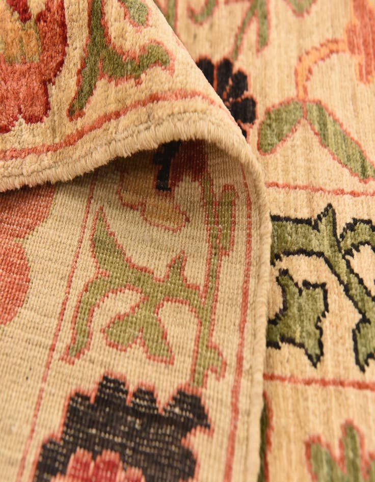 Detail image of  8' 2 x 10' 5  Hand Knotted Ariana Ziegler Oriental Rug