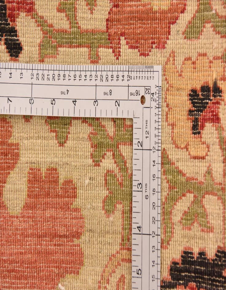 Detail image of  8' 2 x 10' 5  Hand Knotted Ariana Ziegler Oriental Rug