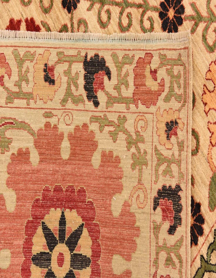 Detail image of  8' 2 x 10' 5  Hand Knotted Ariana Ziegler Oriental Rug