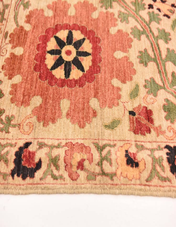 Detail image of  8' 2 x 10' 5  Hand Knotted Ariana Ziegler Oriental Rug
