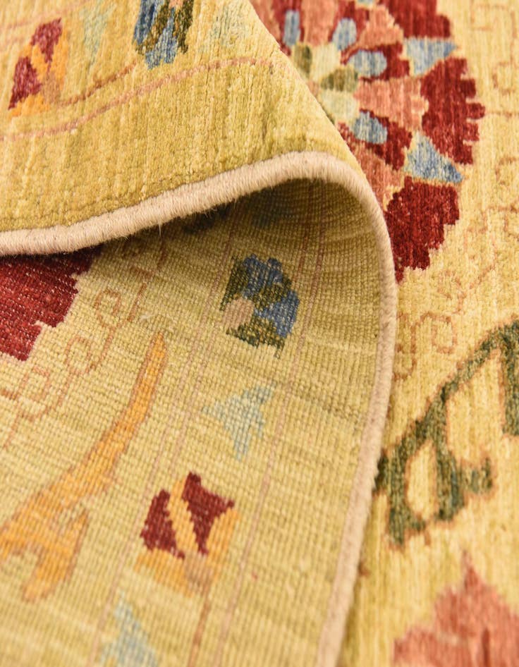 Detail image of  6' 10 x 10' 4  Hand Knotted Ariana Ziegler Oriental Rug