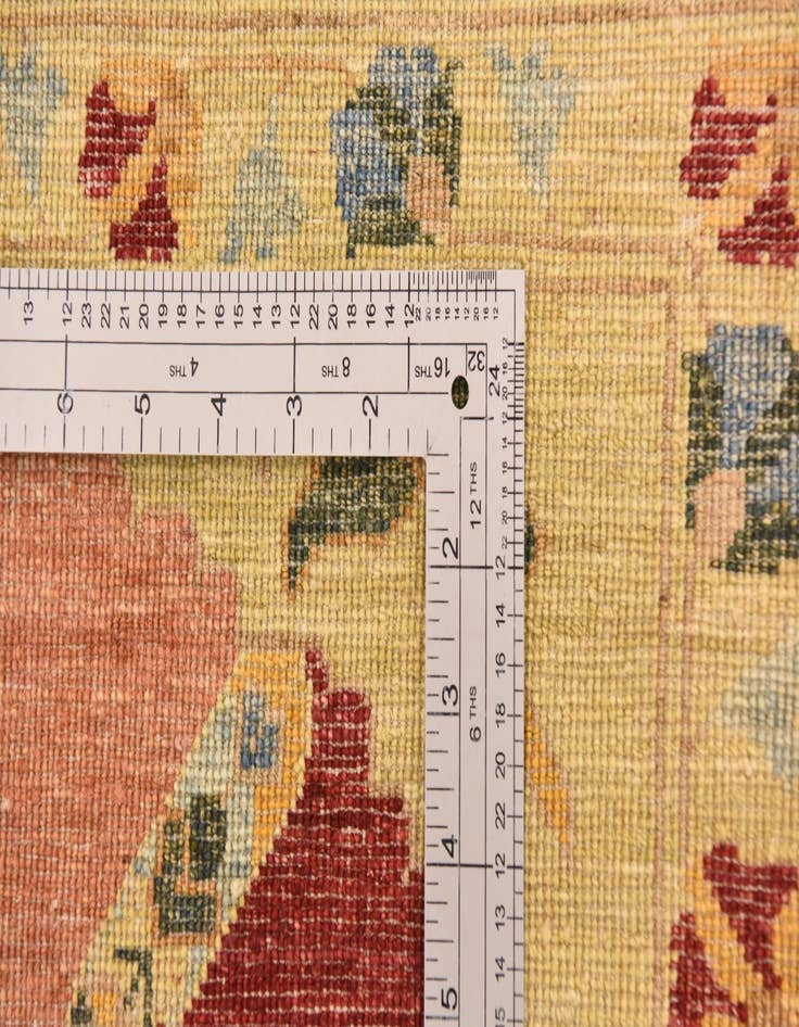 Detail image of  6' 10 x 10' 4  Hand Knotted Ariana Ziegler Oriental Rug