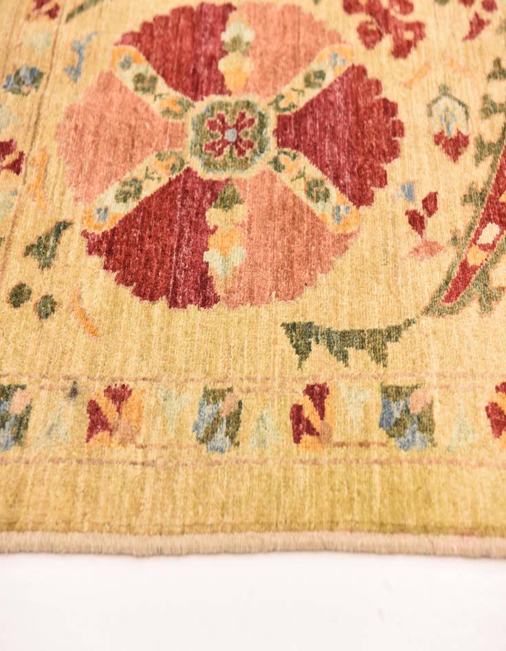 Detail image of  6' 10 x 10' 4  Hand Knotted Ariana Ziegler Oriental Rug