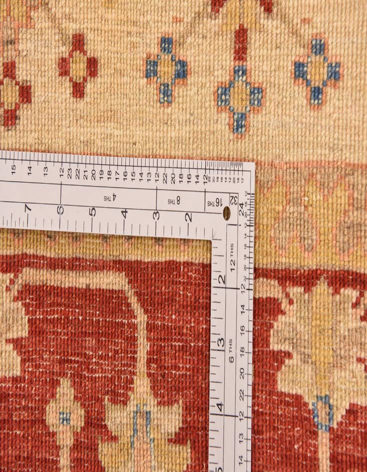 Detail image of  8' 3 x 11' 11  Hand Knotted Ariana Ziegler Oriental Rug