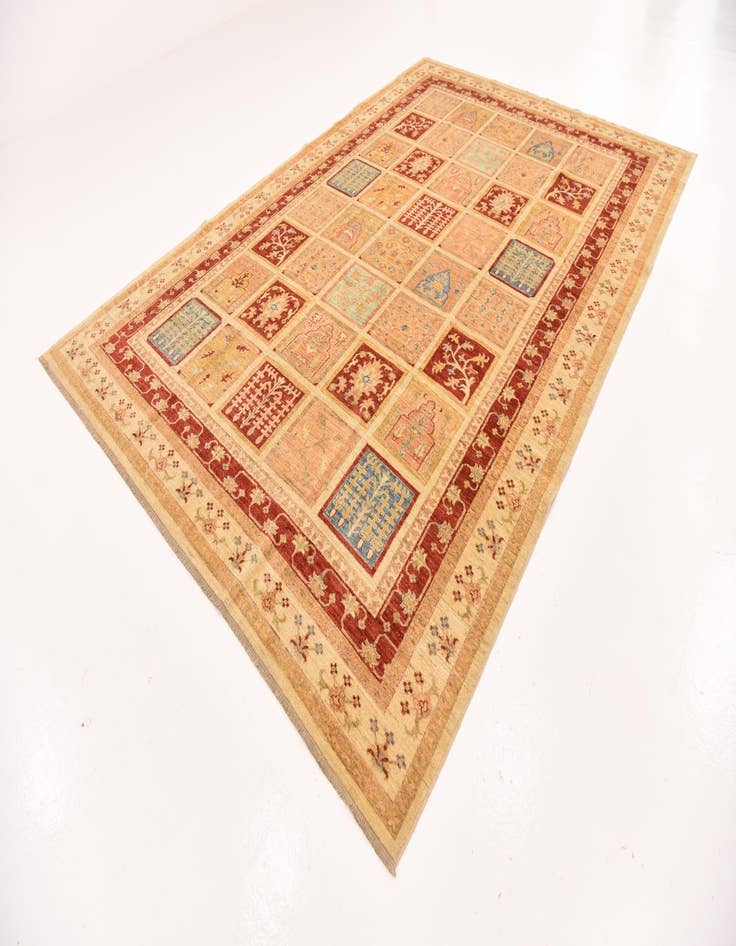 Detail image of  8' 3 x 11' 11  Hand Knotted Ariana Ziegler Oriental Rug