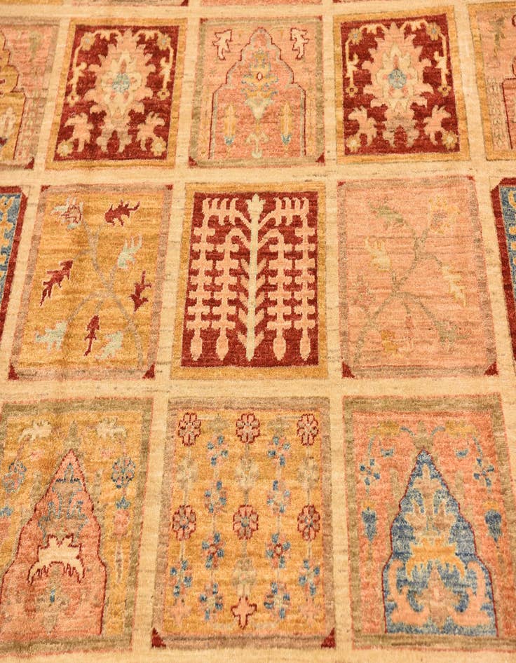 Detail image of  8' 3 x 11' 11  Hand Knotted Ariana Ziegler Oriental Rug