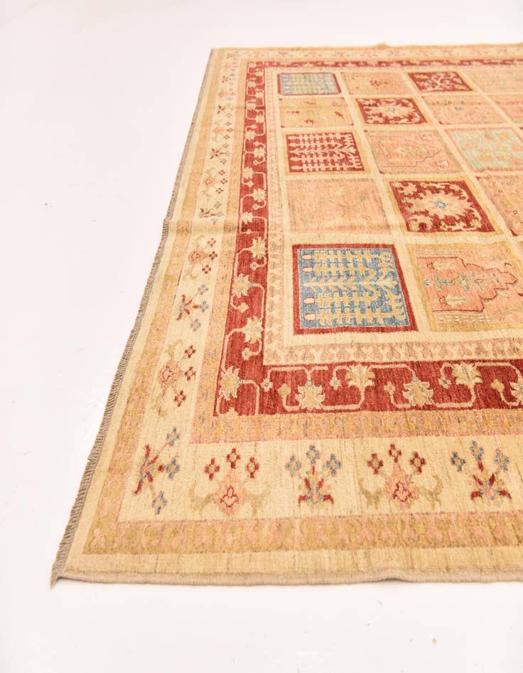 Detail image of  8' 3 x 11' 11  Hand Knotted Ariana Ziegler Oriental Rug