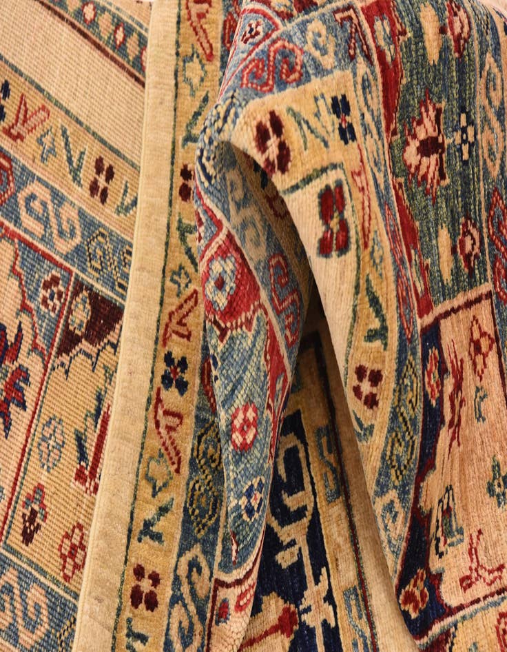 Detail image of  8' 3 x 11' 7  Hand Knotted Ariana Ziegler Rug