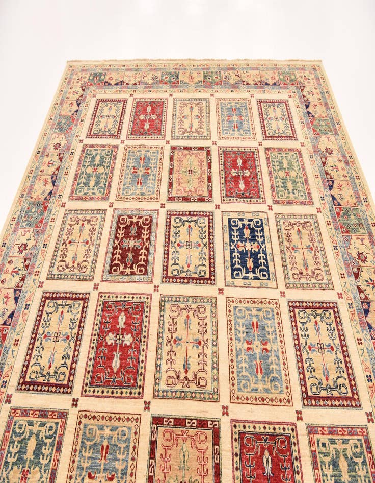 Detail image of  8' 3 x 11' 7  Hand Knotted Ariana Ziegler Rug