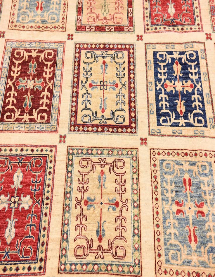 Detail image of  8' 3 x 11' 7  Hand Knotted Ariana Ziegler Rug