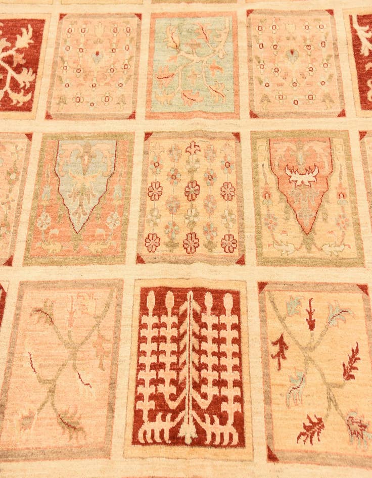 Detail image of  8' 4 x 11' 4  Hand Knotted Ariana Ziegler Rug