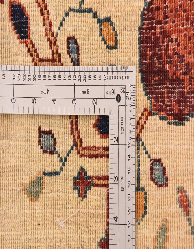 Detail image of  6' 4 x 9' 5  Hand Knotted Ariana Ziegler Wool Rug