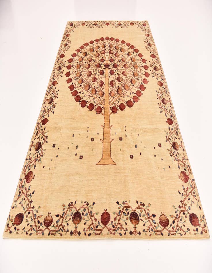 Detail image of  6' 4 x 9' 5  Hand Knotted Ariana Ziegler Wool Rug