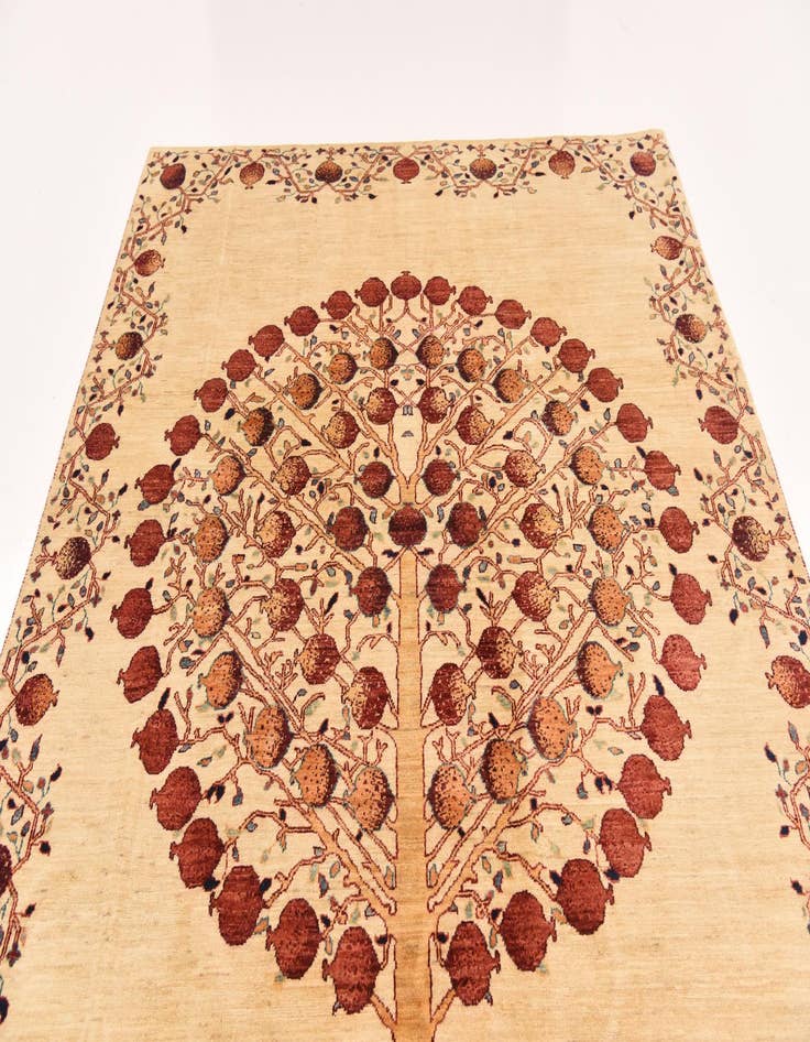 Detail image of  6' 4 x 9' 5  Hand Knotted Ariana Ziegler Wool Rug