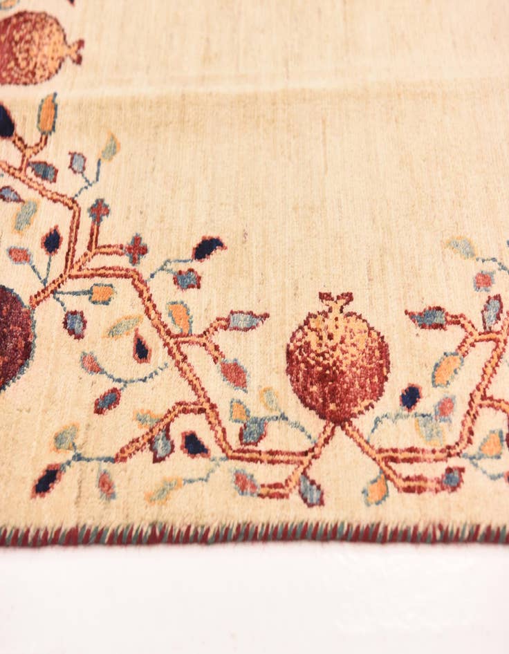 Detail image of  6' 4 x 9' 5  Hand Knotted Ariana Ziegler Wool Rug