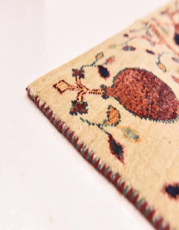 Detail image of  6' 4 x 9' 5  Hand Knotted Ariana Ziegler Wool Rug