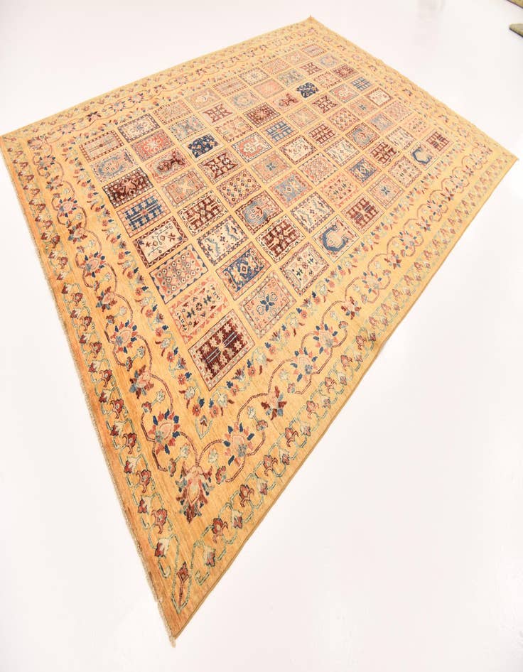 Detail image of  8' 3 x 11' 7  Hand Knotted Ariana Ziegler Rug