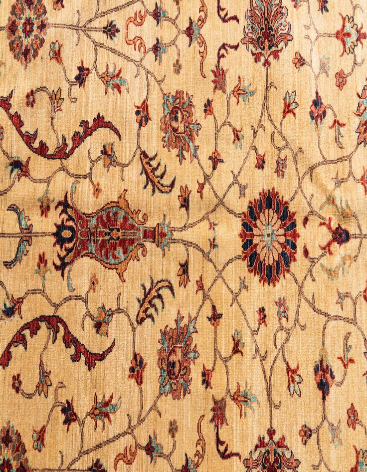 Detail image of  9' 10 x 13' 2  Hand Knotted Ariana Ziegler Oriental Rug