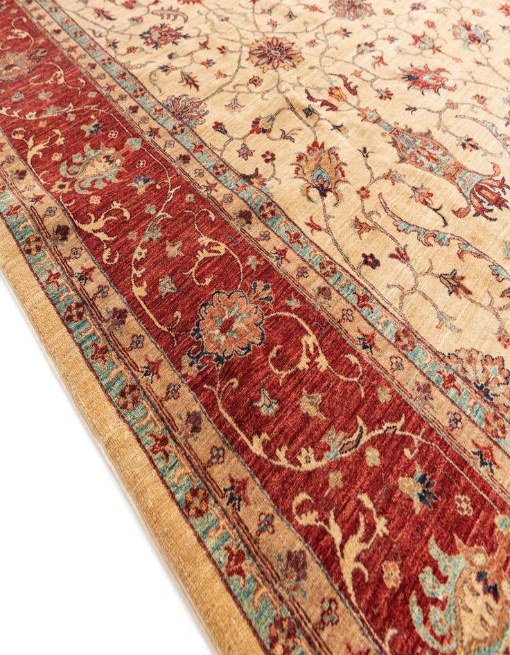 Detail image of  9' 10 x 13' 2  Hand Knotted Ariana Ziegler Oriental Rug