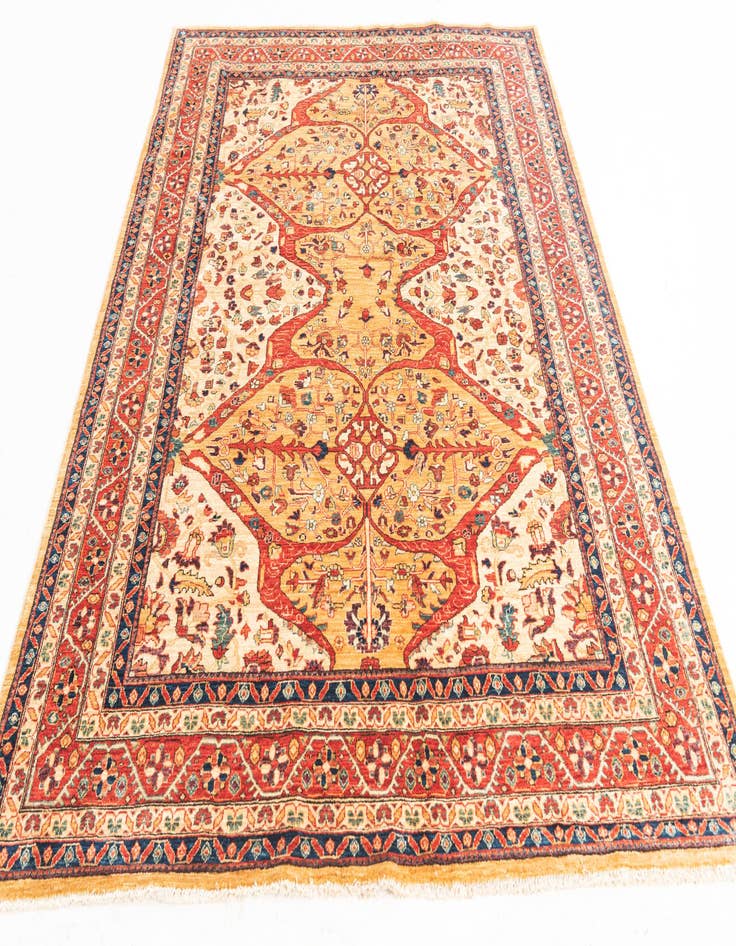 Detail image of  5' 7 x 7' 7  Hand Knotted Ariana Ziegler Oriental Rug