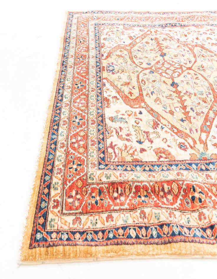 Detail image of  5' 7 x 7' 7  Hand Knotted Ariana Ziegler Oriental Rug