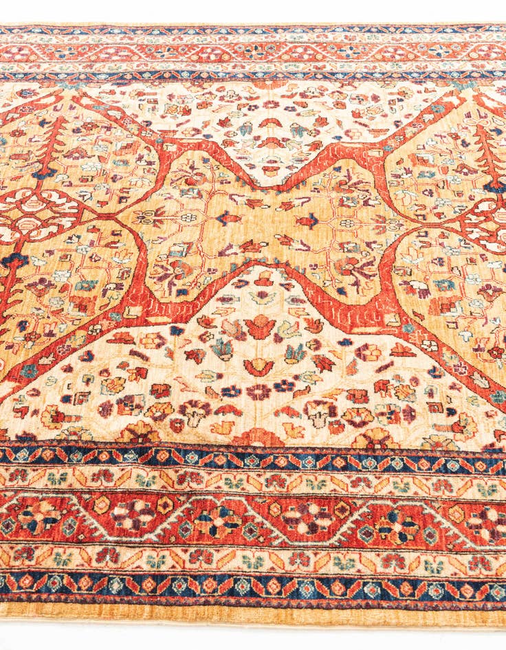 Detail image of  5' 7 x 7' 7  Hand Knotted Ariana Ziegler Oriental Rug