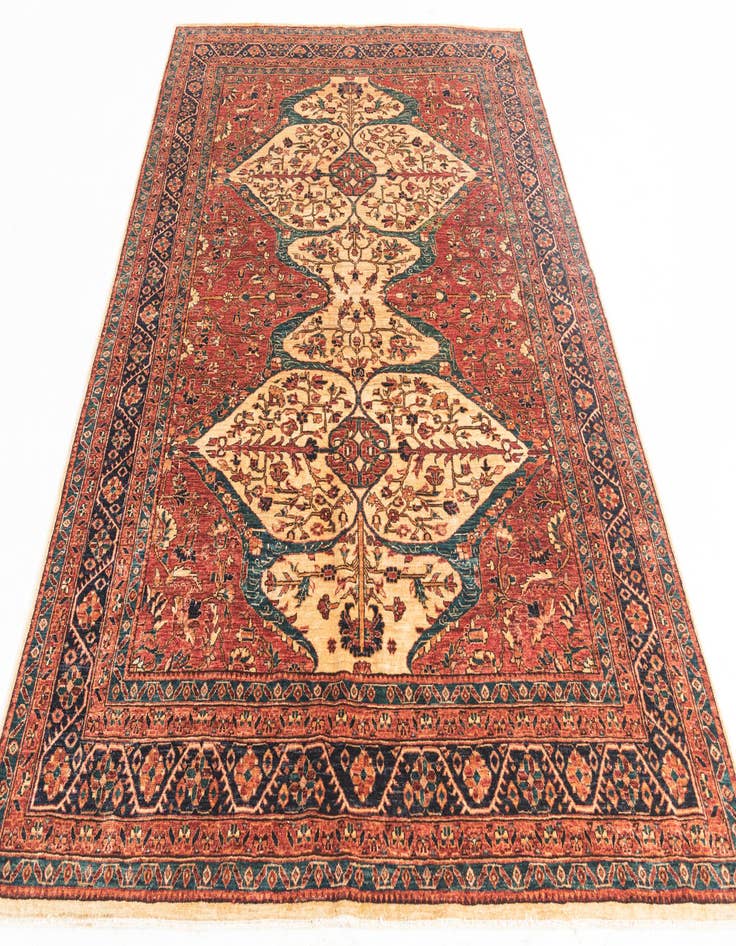 Detail image of  5' 8 x 8' 1  Hand Knotted Ariana Ziegler Oriental Rug