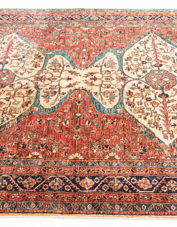 Detail image of  5' 8 x 8' 1  Hand Knotted Ariana Ziegler Oriental Rug