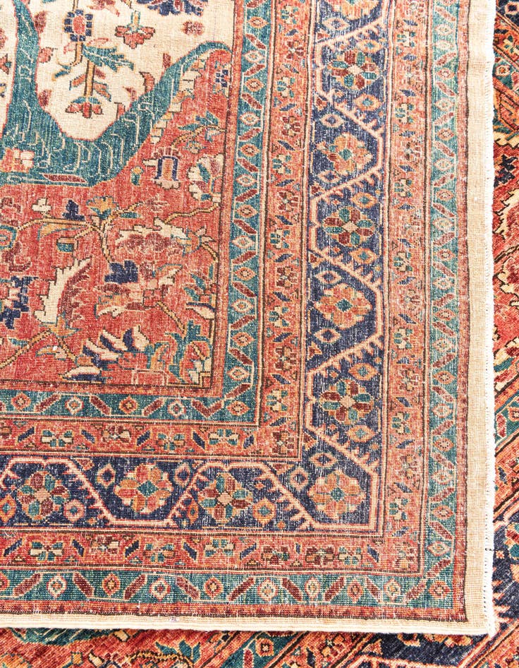 Detail image of  5' 8 x 8' 1  Hand Knotted Ariana Ziegler Oriental Rug