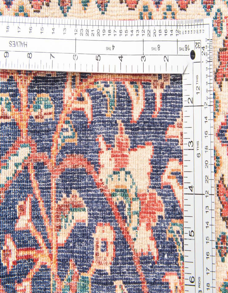 Detail image of  6' 5 x 9' 4  Hand Knotted Ariana Ziegler Oriental Rug