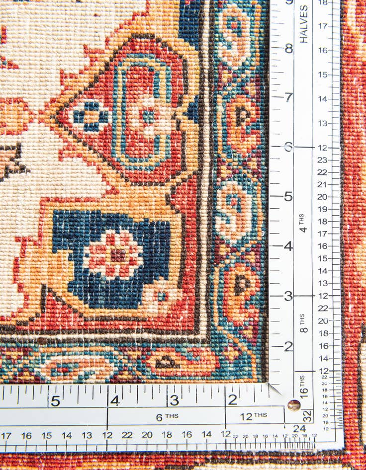 Detail image of  5' 9 x 8'  Hand Knotted Ariana Ziegler Rug